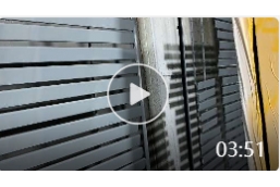 Aluminum automatic spraying by HDA- 605 high speed rotating bell paint spray system